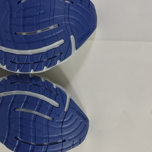 Brooks Glycerin Gray and Blue Athletic Shoes with Breathable Mesh Size 9.5 - Picture 5 of 12